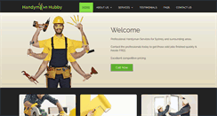Desktop Screenshot of handymanhubby.com.au